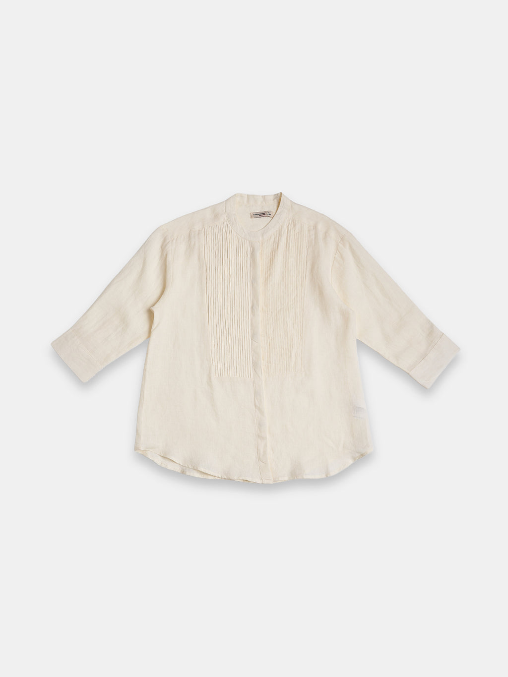 Women's 100% Linen Regular Fit Blouse Offwhite