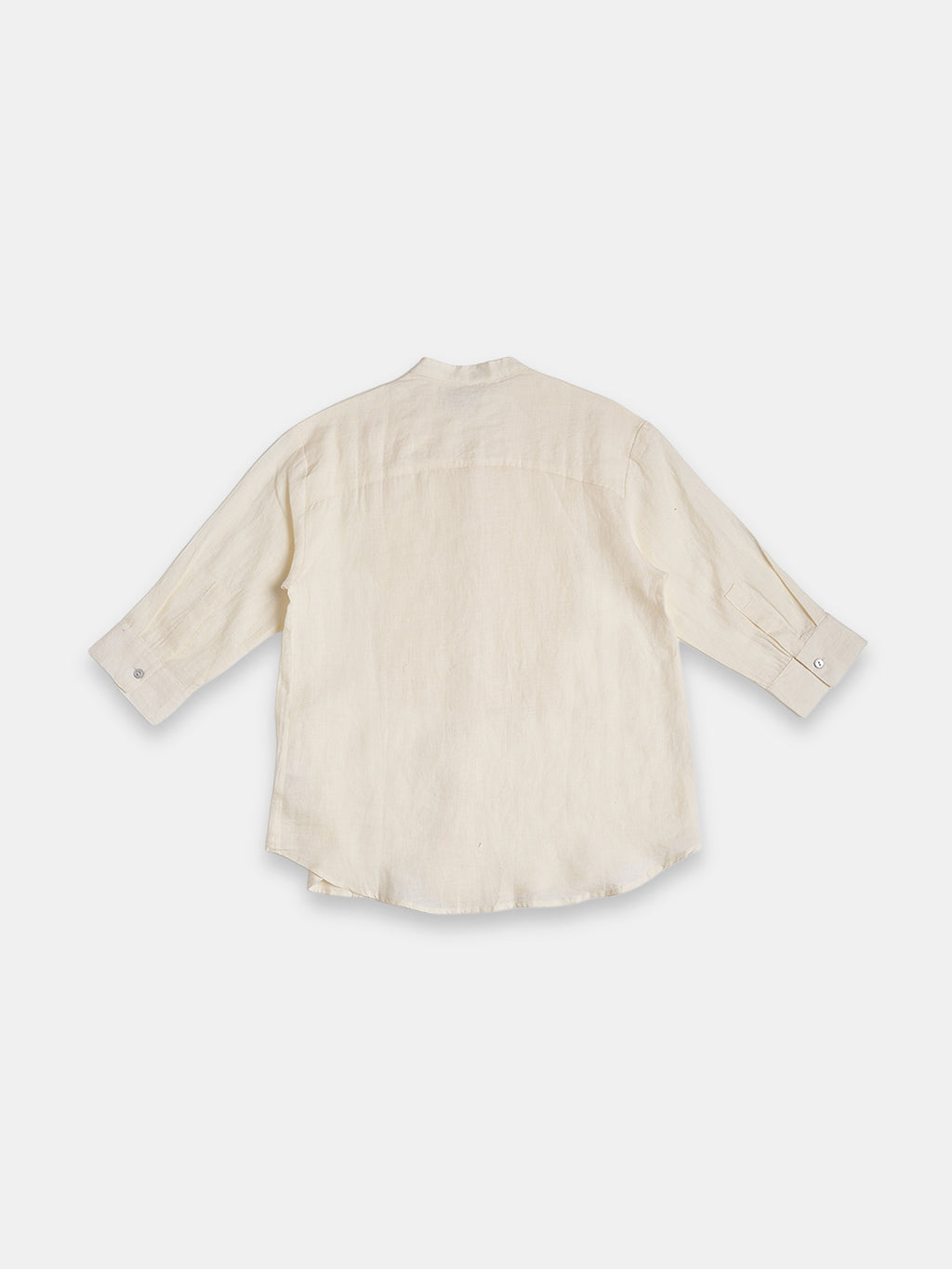 Women's 100% Linen Regular Fit Blouse Offwhite
