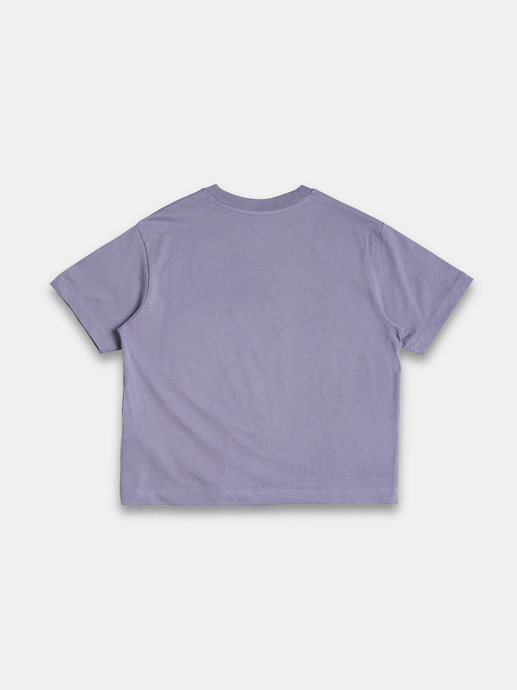 Women's 100% Cotton Regular Fit Tshirt Lavender