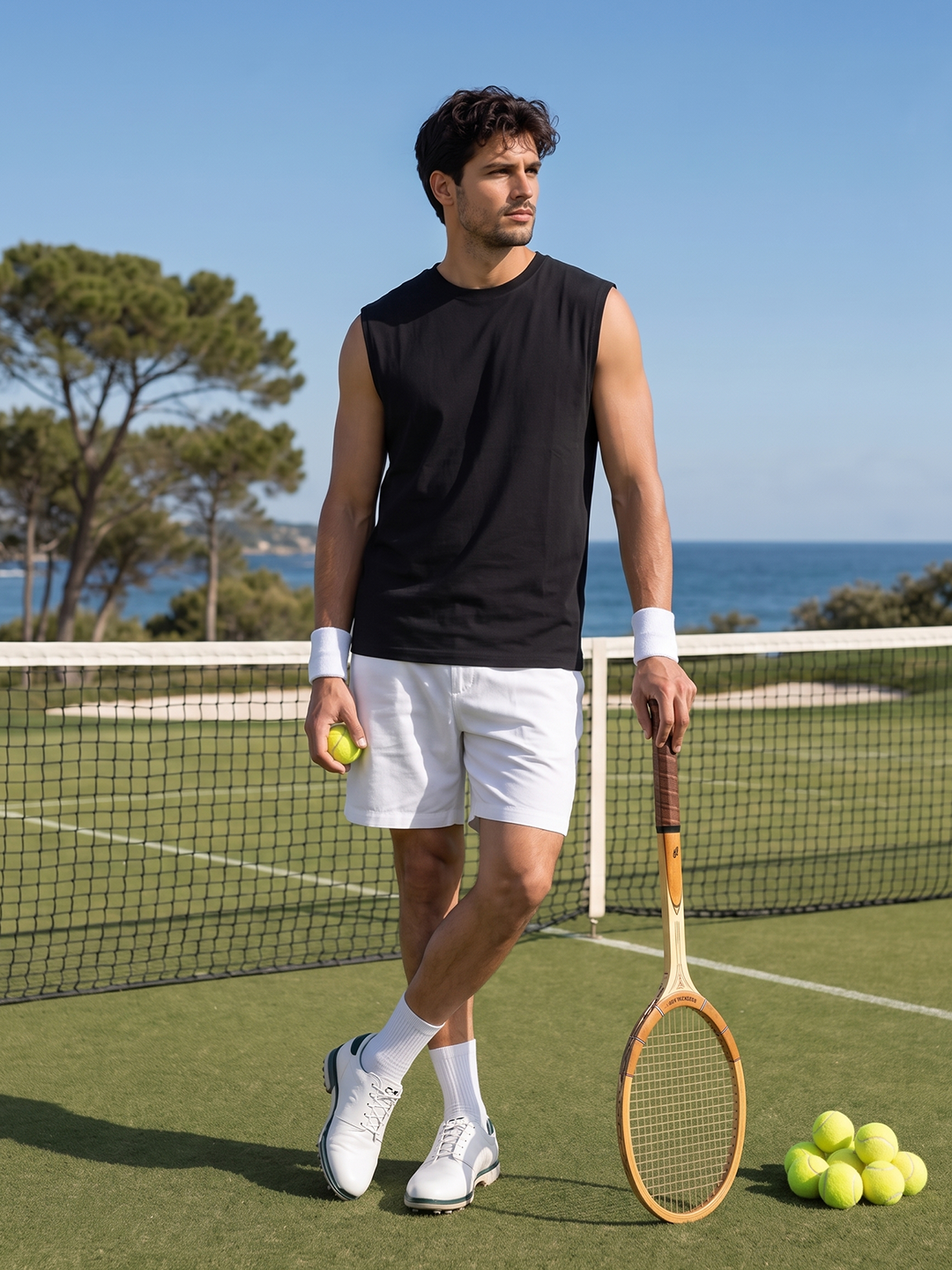 Men's Bamboo Regular Fit Kvest Black