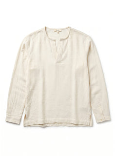 Men's Offwhite 100% Cotton Regular Fit Shirt