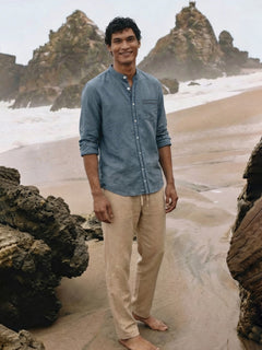 Men’s Cotton Regular Fit Pant Khaki