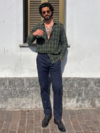 Men's Green 100% Cotton Regular Fit Shirt