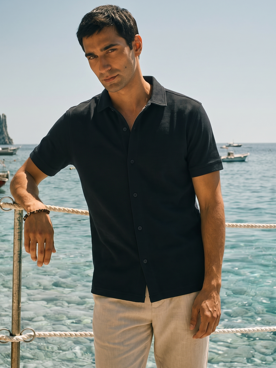 Men's 100% Cotton  Regular Fit Tshirt Navy
