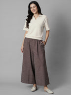 Women's Natural Cotton Elastane Regular Fit Tshirt