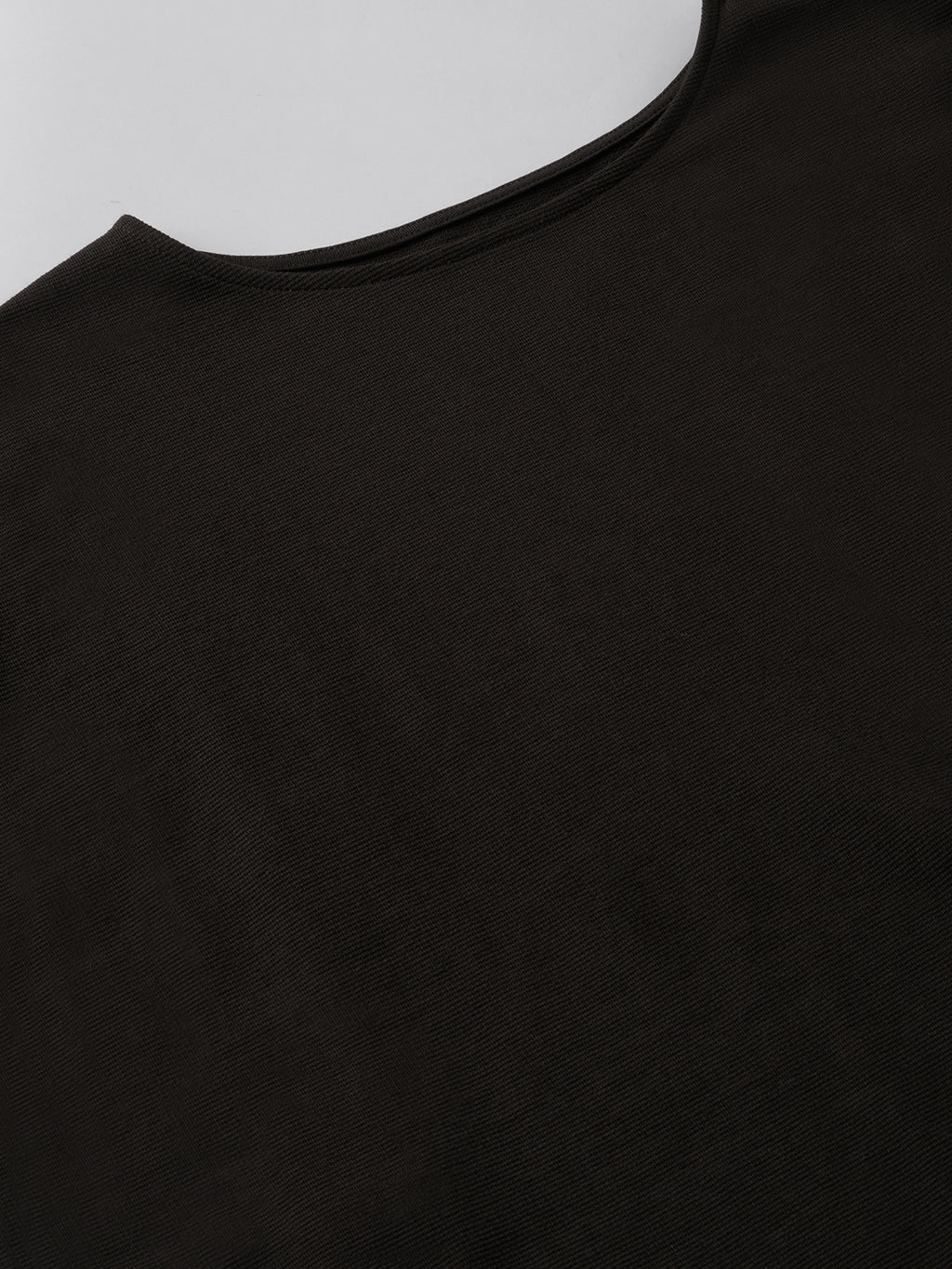 Women's Brown 100% Organic Cotton Regular Fit Tshirt