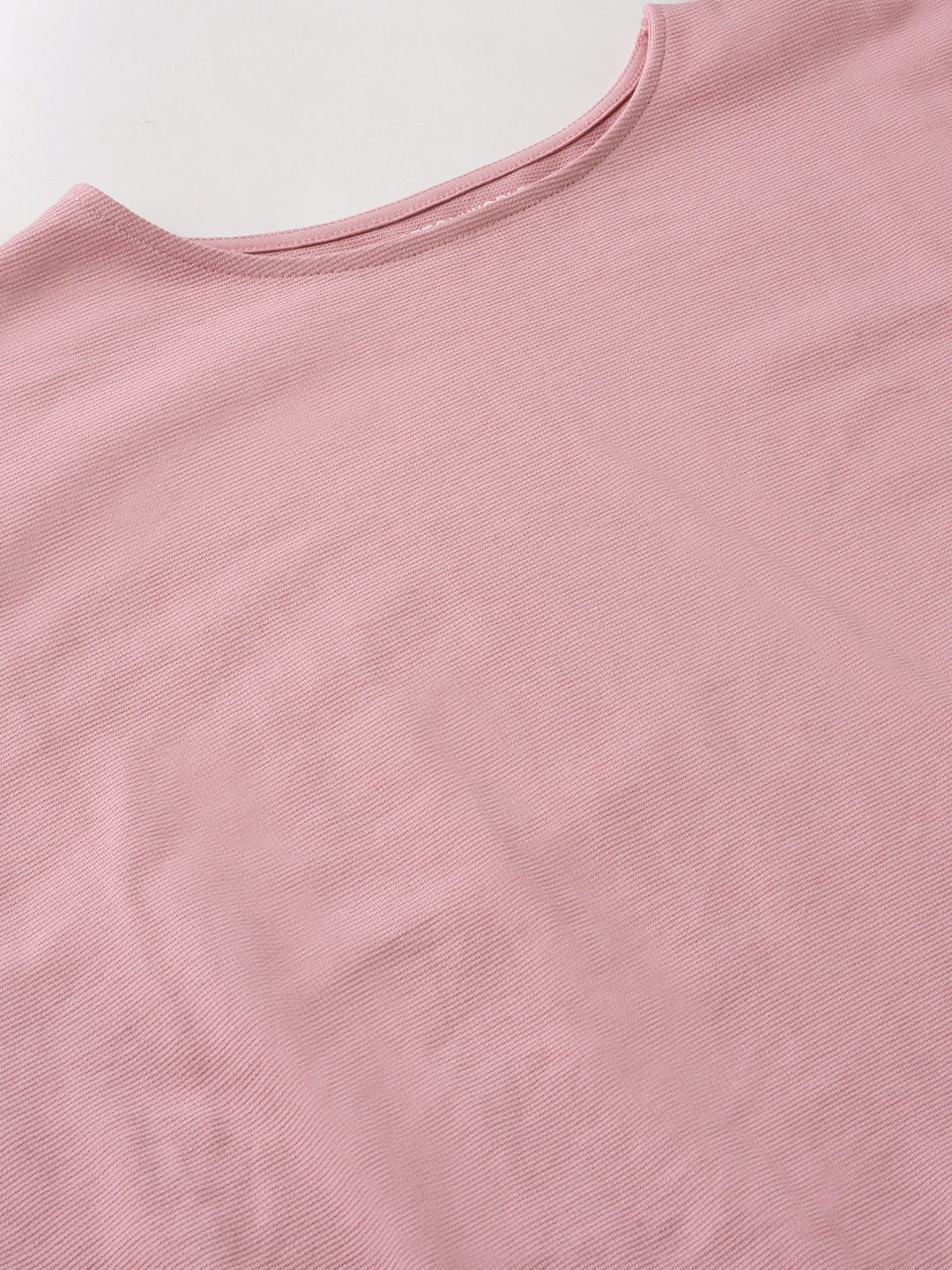 Women's Pink 100% Organic Cotton Regular Fit Tshirt