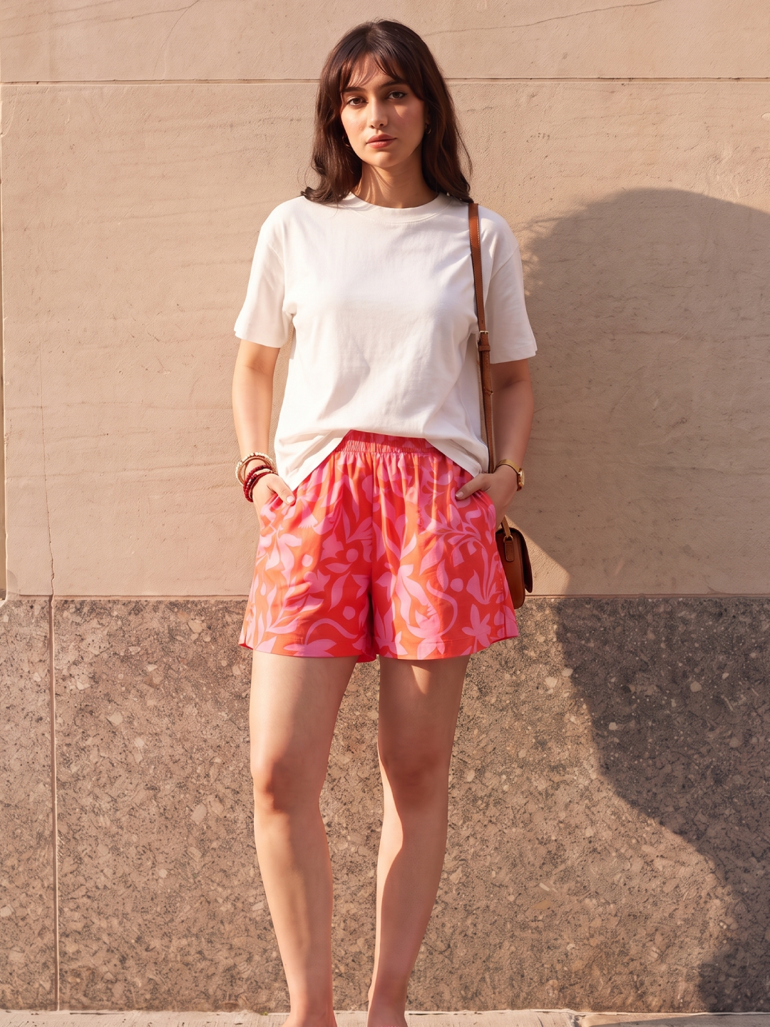 Women's White 100% Linen Regular Fit Blouse