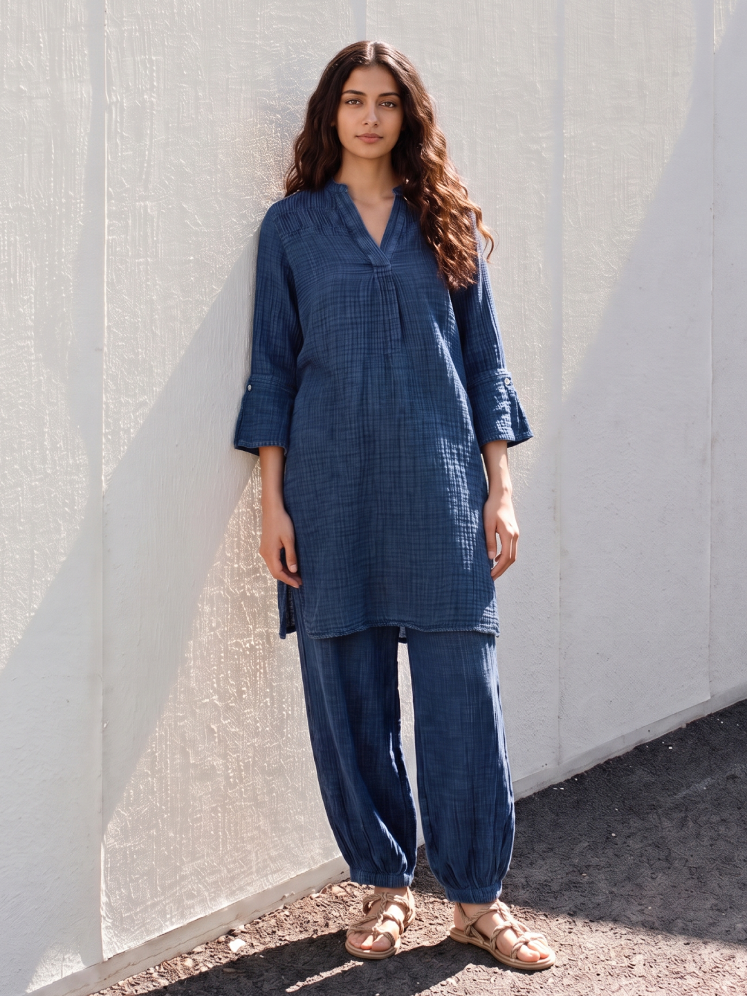 Women's Denim 100% Cotton Regular Fit Blouse