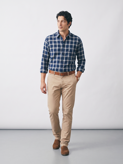 Men's 100% Cotton Regular Fit Shirt Navy