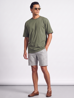 Men's 100% Cotton Relax Fit Tshirt Green