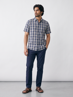 Men's 100% Cotton Regular Fit Shirt Navy