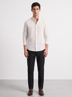 Men's 100% Cotton  Regular Fit Shirt White