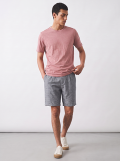 Men's 100% Cotton  Regular Fit Tshirt Pink