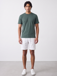 Men's 100% Cotton Regular Fit Tshirt Green