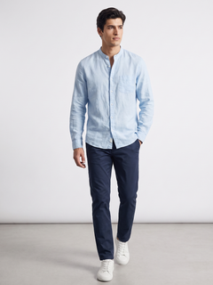 Men's Sky 100% Cotton Regular Fit Shirt
