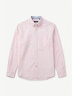 Men's Pink 100% Cotton Regular Fit Shirt