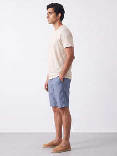 Men's 100% Cotton  Regular Fit Tshirt Natural