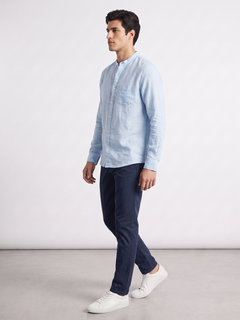 Men's Sky 100% Cotton Regular Fit Shirt