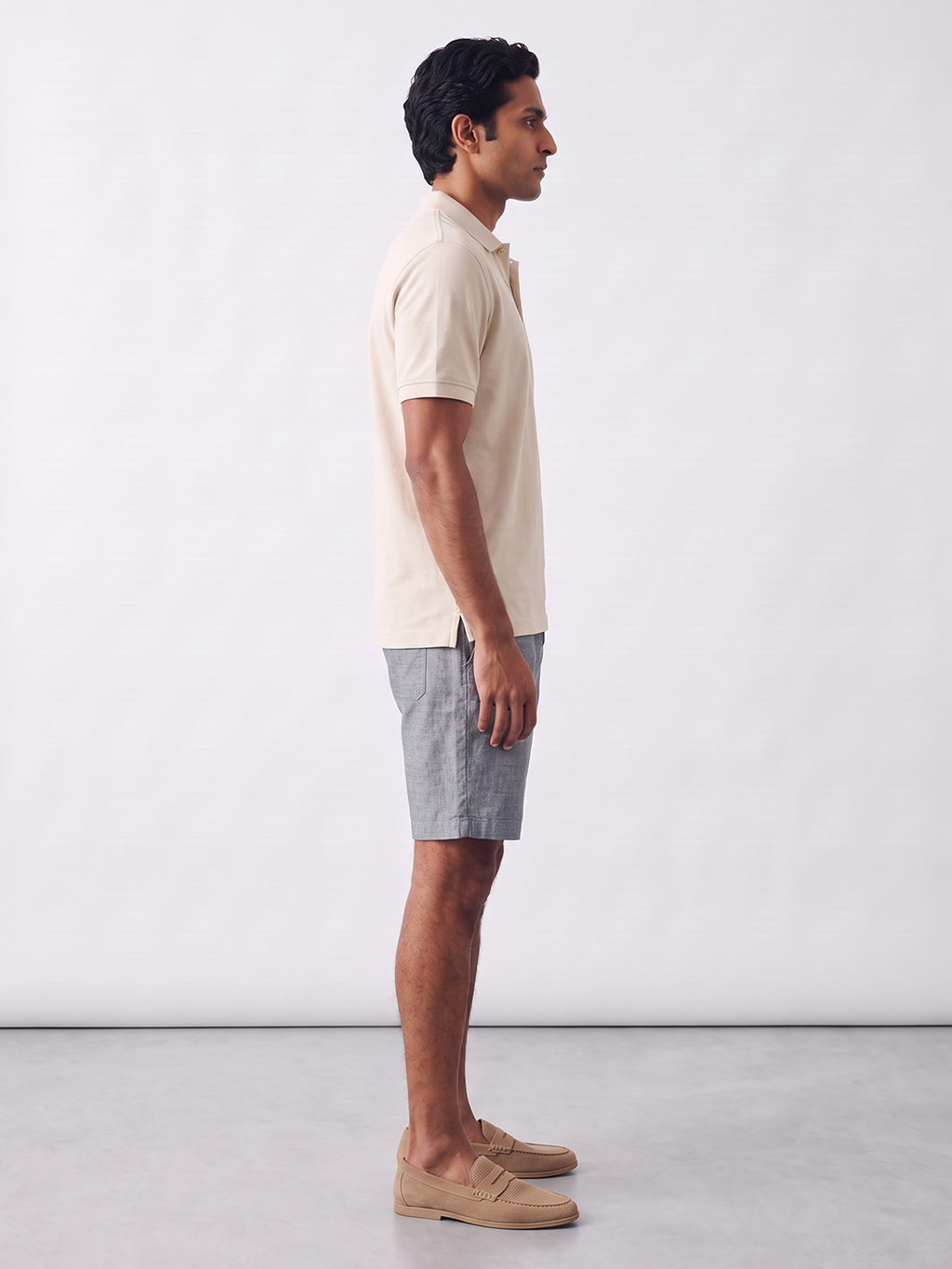 Men's Natural 100% Organic Cotton Regular Fit Tshirt