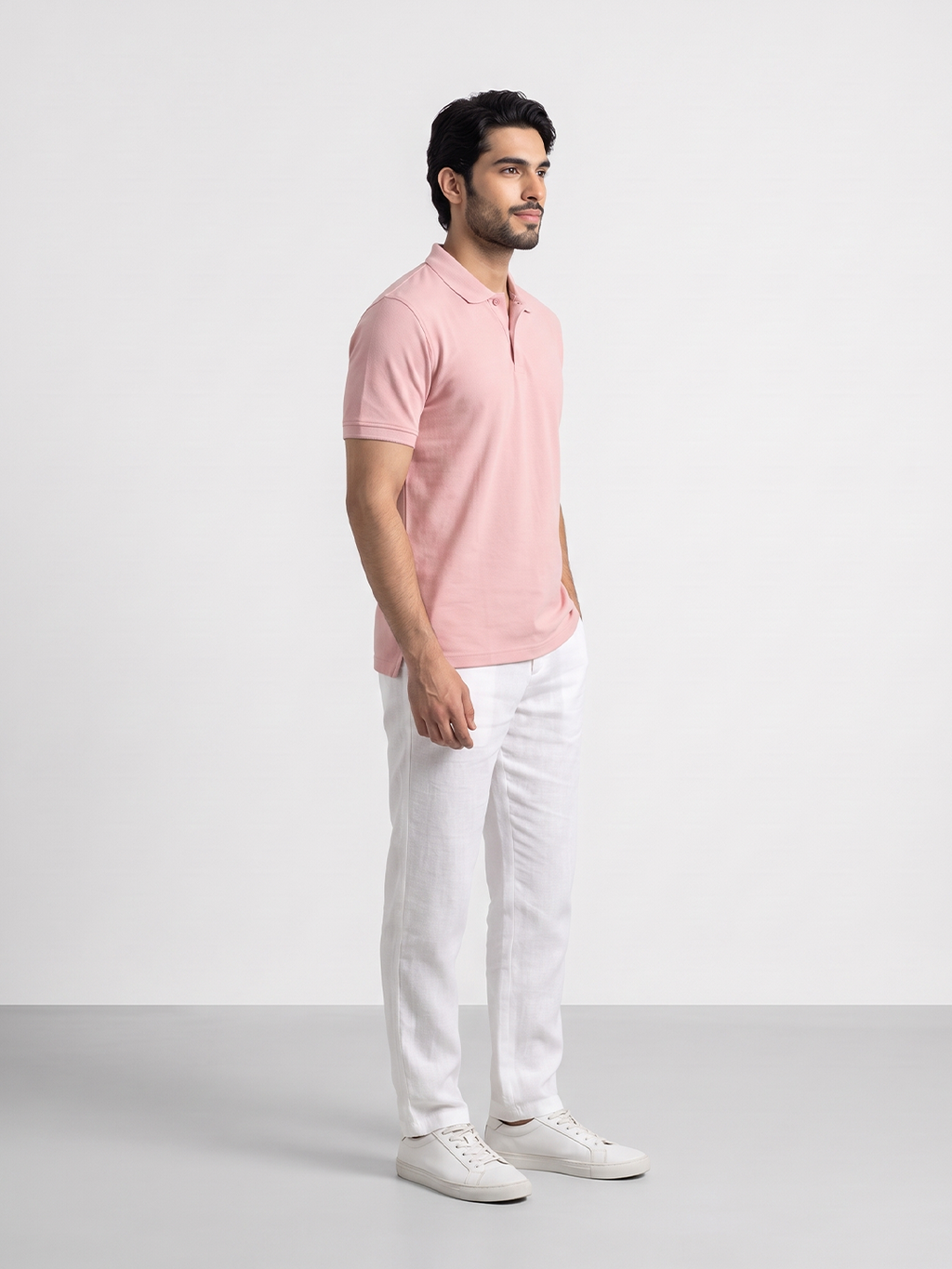 Men's 100% Organic Cotton Regular Fit Tshirt Pink