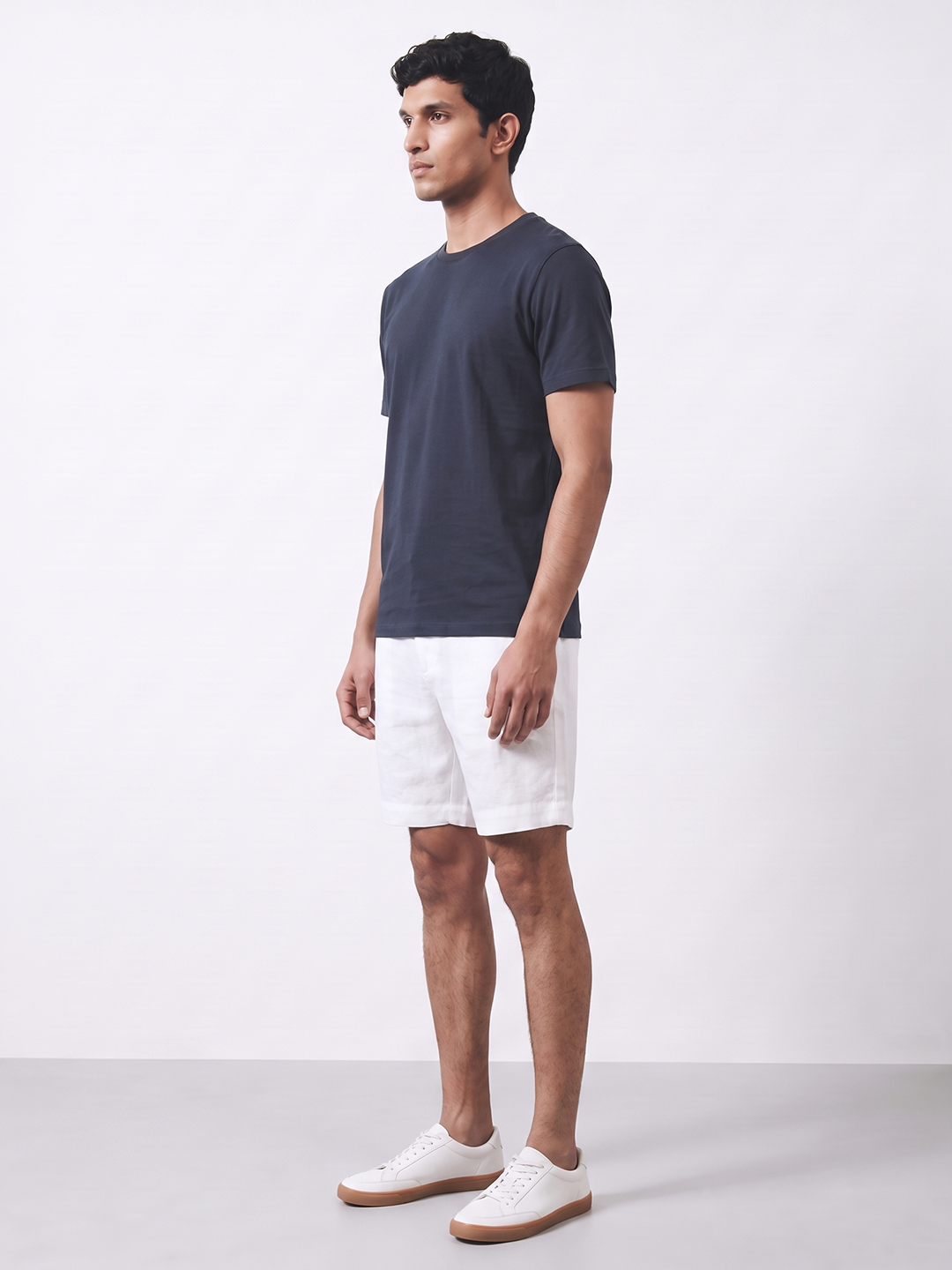 Men's 100% Cotton  Regular Fit Tshirt Navy