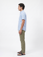 Men's Sky Oxford 100% Cotton Regular Fit Shirt
