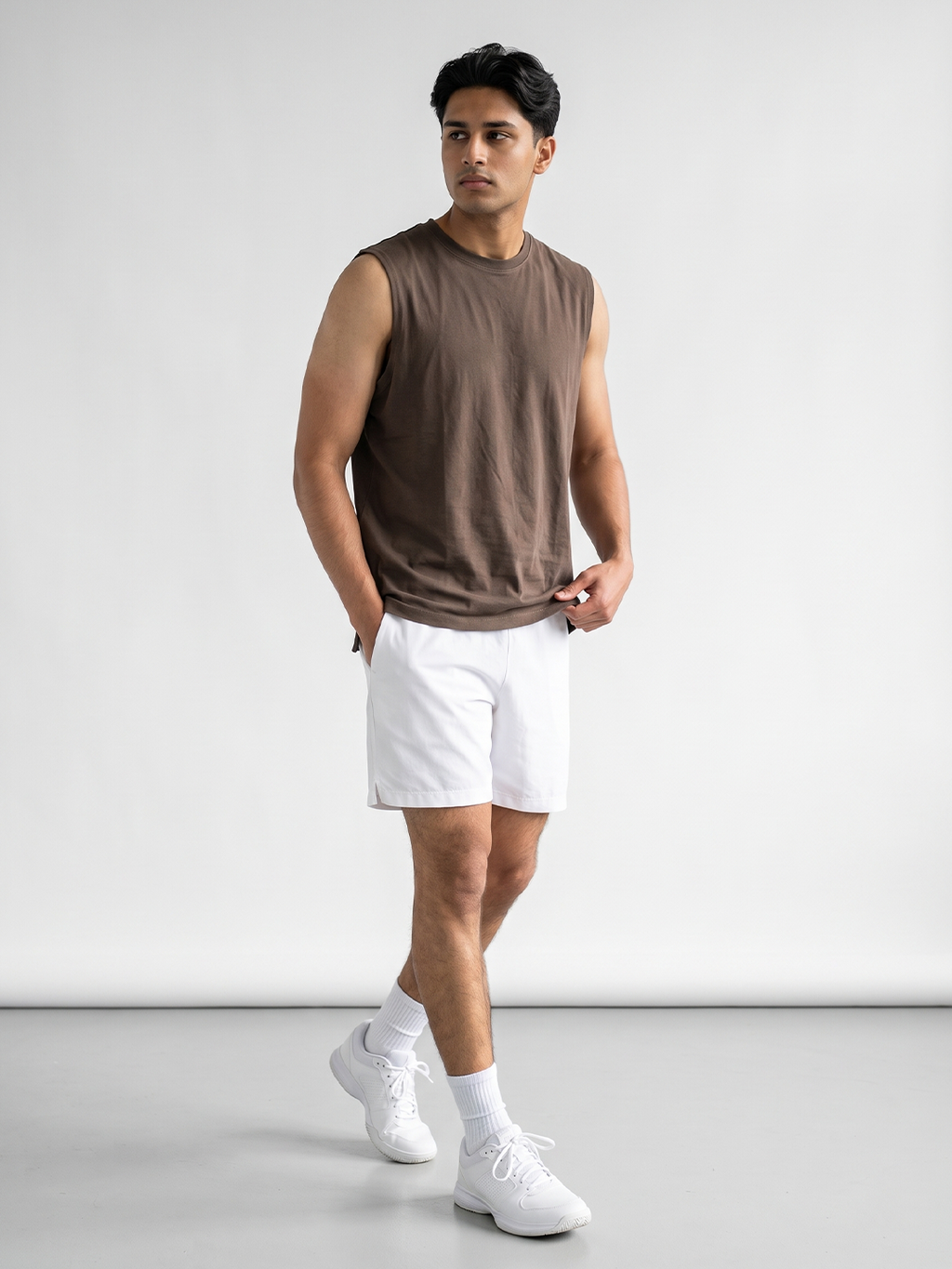 Men's Bamboo Regular Fit Kvest Brown