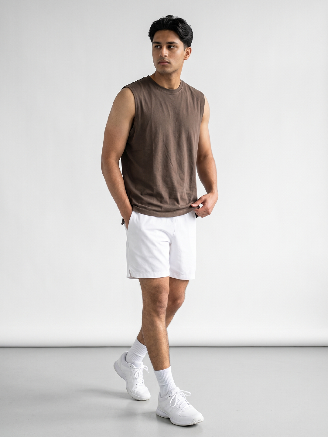 Men's Bamboo Regular Fit Kvest Brown