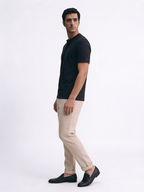Men's Natural 100% Linen Regular Fit Pant