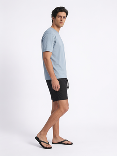 Men's Blue 100% Organic Cotton Regular Fit Tshirt