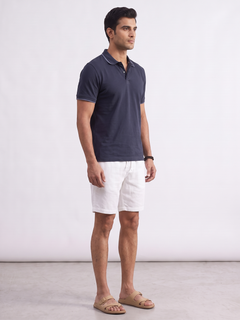 Men's Navy 100% Organic Cotton Regular Fit Tshirt