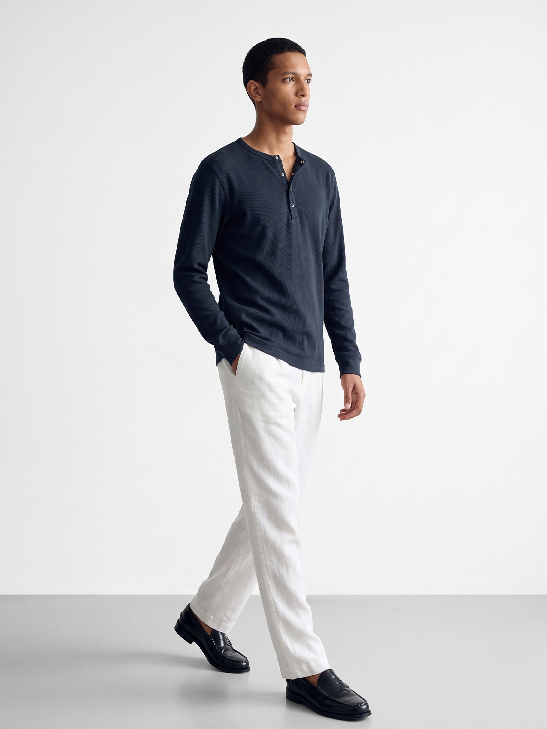 Men's 100% Cotton Regular Fit Tshirt Navy
