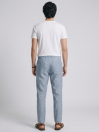 Men's White Cotton Bamboo Elastane Regular Fit Tshirt