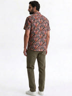 Men's Multi Tencel Linen Regular Fit Shirt