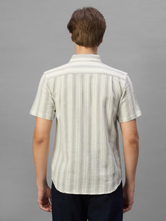 Men's Natural 100% Cotton Regular Fit Shirt