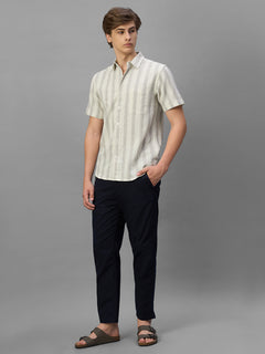 Men's Natural 100% Cotton Regular Fit Shirt
