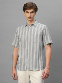 Men's Slate 100% Cotton Regular Fit Shirt