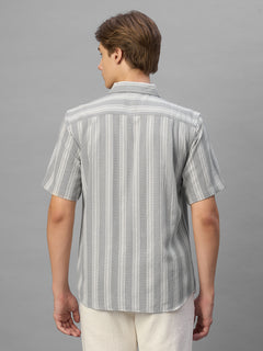 Men's Slate 100% Cotton Regular Fit Shirt