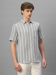 Men's Slate 100% Cotton Regular Fit Shirt