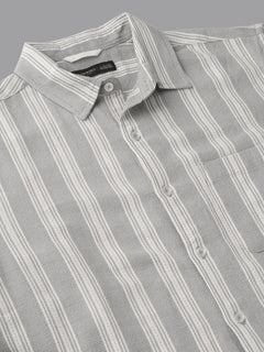 Men's Slate 100% Cotton Regular Fit Shirt