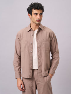 Men's Cotton Linen Regular Fit Jacket Avenue