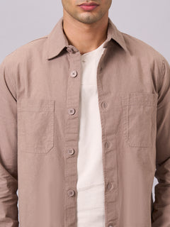 Men's Cotton Linen Regular Fit Jacket Avenue