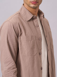 Men's Cotton Linen Regular Fit Jacket Avenue