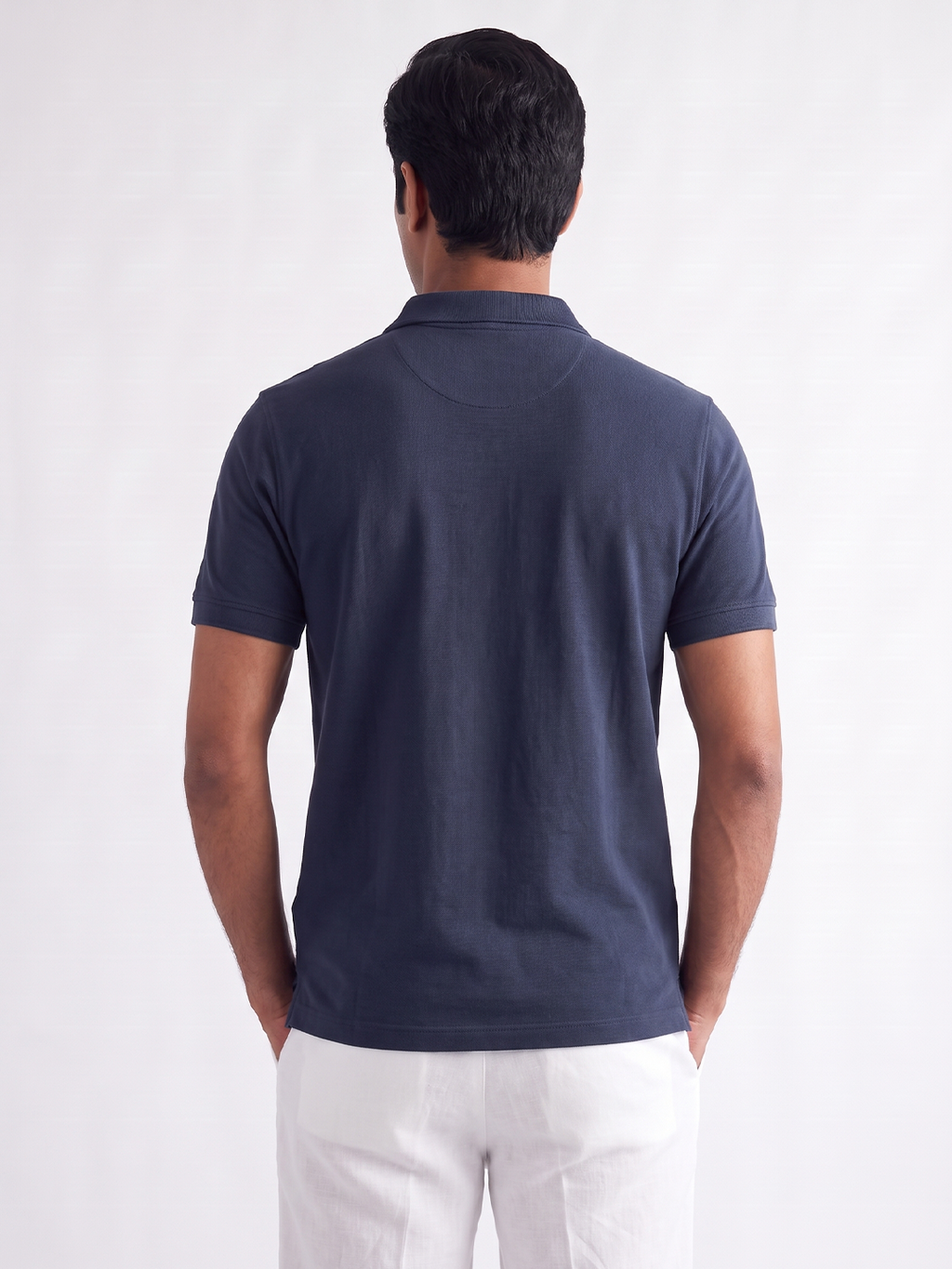 Men's 100% Cotton  Regular Fit Tshirt Navy