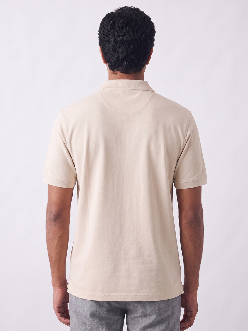 Men's Natural 100% Organic Cotton Regular Fit Tshirt
