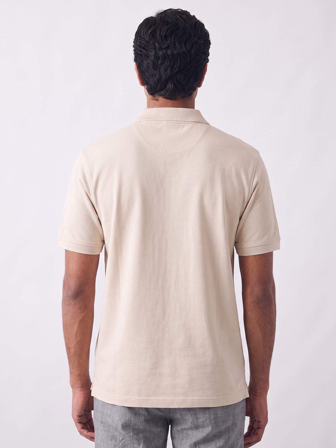 Men's Natural 100% Organic Cotton Regular Fit Tshirt