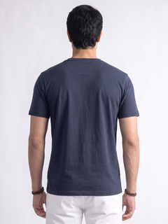 Men's Bamboo Regular Fit Tshirt Navy