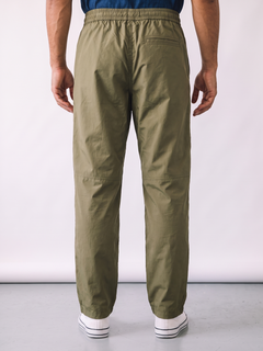 Men's 100% Cotton Regular Fit Pants Olive
