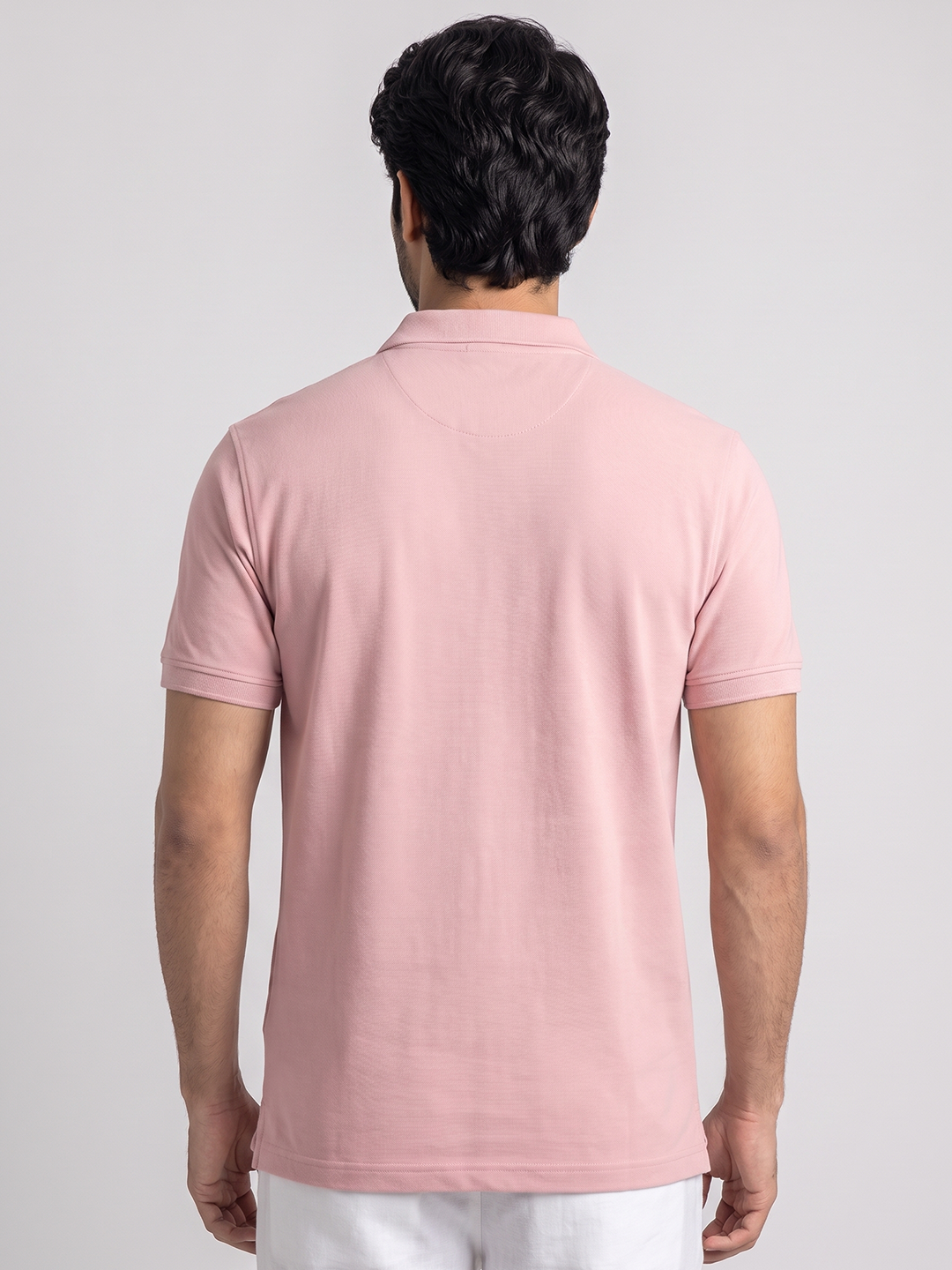 Men's 100% Organic Cotton Regular Fit Tshirt Pink